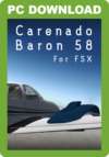 Packshot for Carenado B58 Baron (FOR FSX)