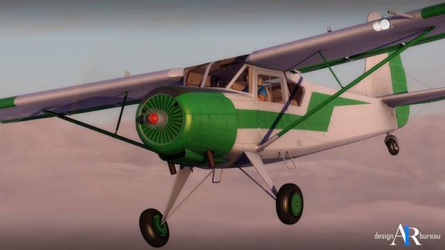 A1R Yak-12A (for P3D v1-v3 & FSX)