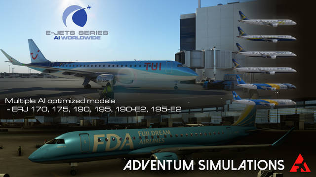 Adventum Simulations - AI Worldwide: E-Jets Series