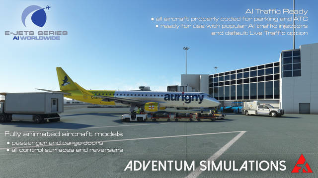 Adventum Simulations - AI Worldwide: E-Jets Series