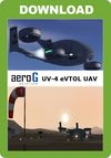 aeroG Aviation - UV-4 eVTOL UAV (for P3D v4)