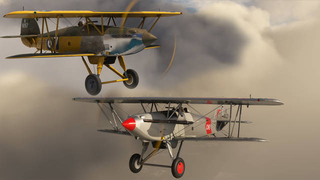 Aeroplane Heaven Hawker Nimrod Mk2 & Fury Mk1