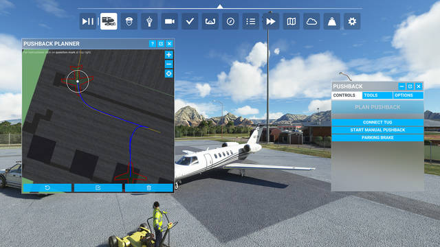 Aerosoft Toolbar Pushback Pro