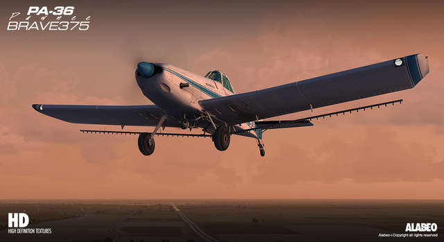 Alabeo PA-36 Pawnee Brave 375