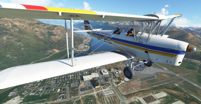 Ants Airplanes Tiger Moth MSFS