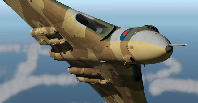 Avro Vulcan B Mk. 2, K.2 and MRR (for X-Plane 11)