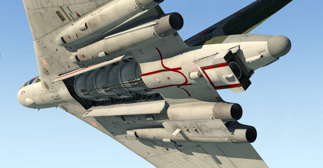 Avro Vulcan B Mk. 2, K.2 and MRR (for X-Plane 11)