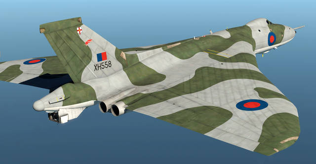 Avro Vulcan B Mk. 2, K.2 and MRR (for X-Plane 11)