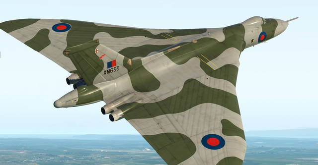 Avro Vulcan B Mk. 2, K.2 and MRR (for X-Plane 11)