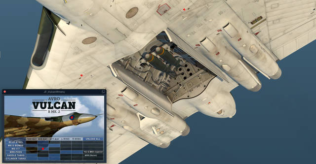 Avro Vulcan B Mk. 2, K.2 and MRR (for X-Plane 11)