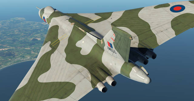 Avro Vulcan B Mk. 2, K.2 and MRR (for X-Plane 11)