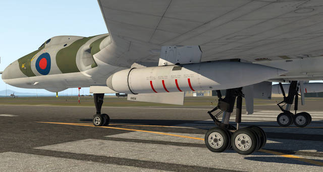Avro Vulcan B Mk. 2, K.2 and MRR (for X-Plane 11)