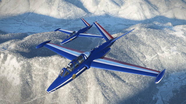 AzurPoly Fouga CM.170 Magister