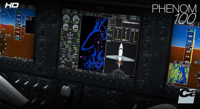 Carenado E50P Phenom 100 HD SERIES