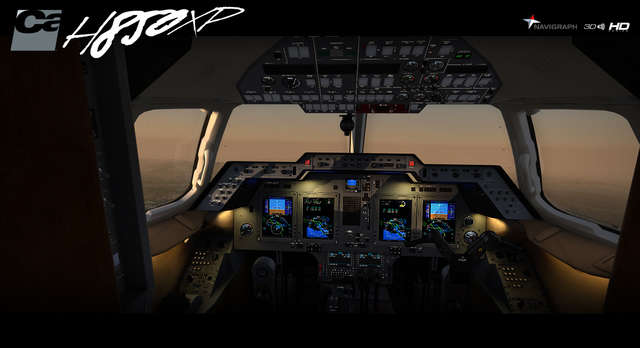 Carenado H25B H850XP HD FSX/XP