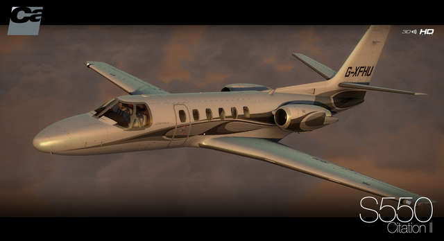 ESD Carenado S550 Citation II FSX P3D