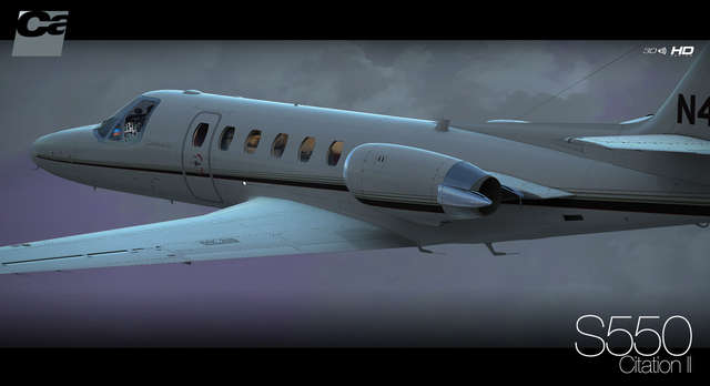 ESD Carenado S550 Citation II FSX P3D