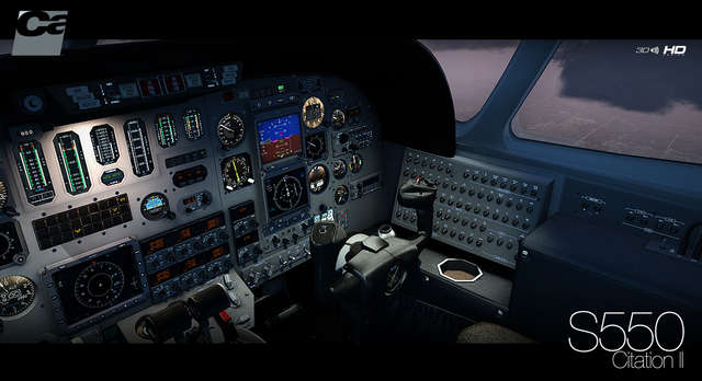 ESD Carenado S550 Citation II FSX P3D