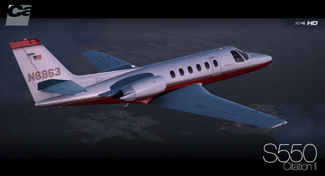 ESD Carenado S550 Citation II FSX P3D