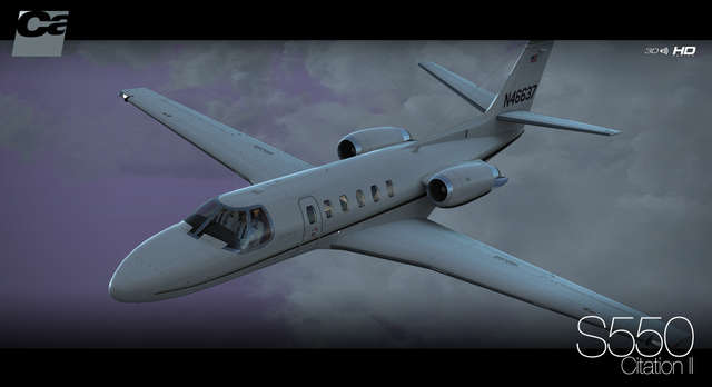 ESD Carenado S550 Citation II FSX P3D