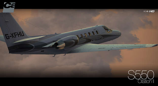 ESD Carenado S550 Citation II FSX P3D