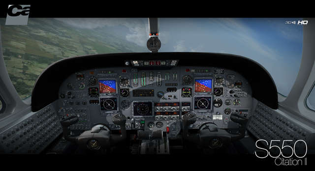 ESD Carenado S550 Citation II FSX P3D