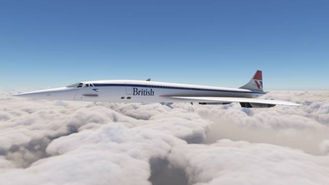 DC Designs Concorde (MSFS)