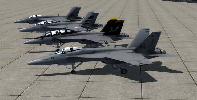 DC Designs F/A-18 E, F & G Super Hornet