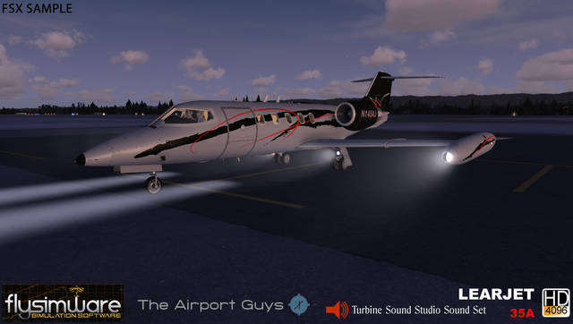 Flysimware Learjet 35A