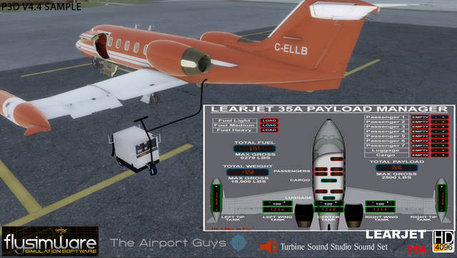 Flysimware Learjet 35A