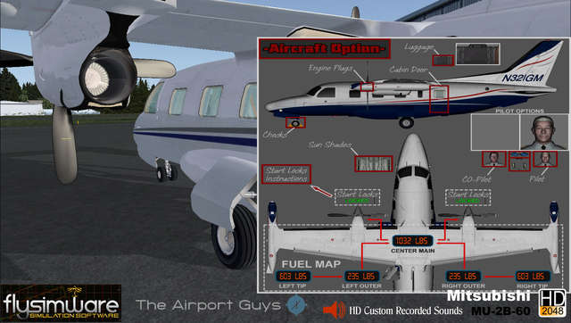 Flysimware MU-2B-60