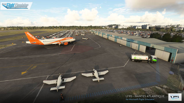 France VFR - LFRS - Nantes Atlantique (MSFS)