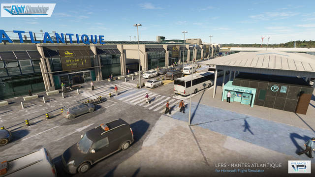 France VFR - LFRS - Nantes Atlantique (MSFS)