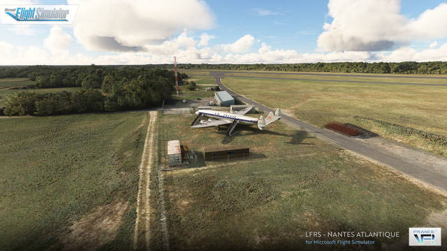 France VFR - LFRS - Nantes Atlantique (MSFS)