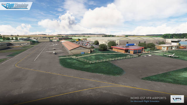 France VFR - North-East VFR Airports (MSFS)