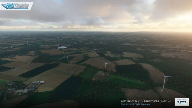 France VFR - Obstacles & VFR Landmarks (for MSFS)