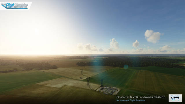 France VFR - Obstacles & VFR Landmarks (for MSFS)