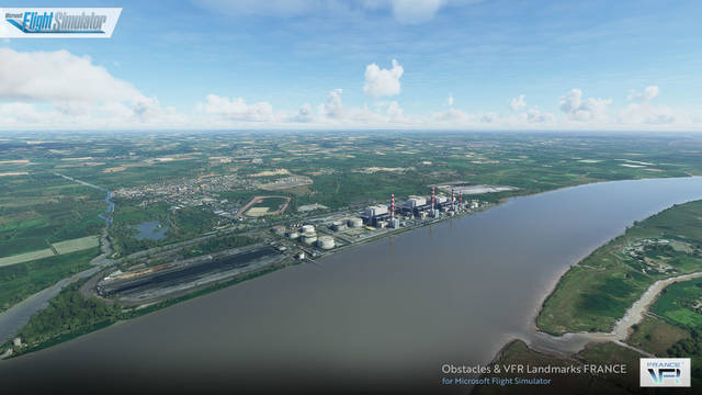 France VFR - Obstacles & VFR Landmarks (for MSFS)