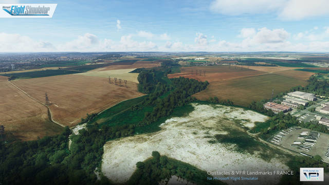 France VFR - Obstacles & VFR Landmarks (for MSFS)