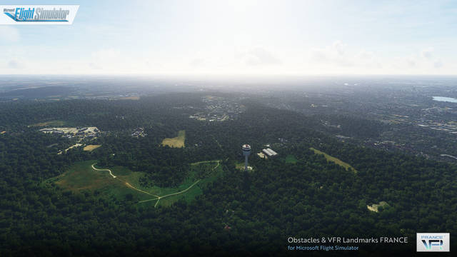 France VFR - Obstacles & VFR Landmarks (for MSFS)