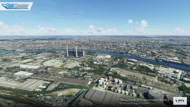 France VFR - Obstacles & VFR Landmarks (for MSFS)