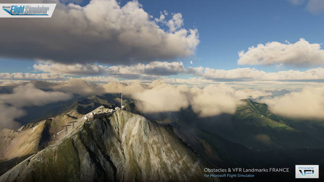 France VFR - Obstacles & VFR Landmarks (for MSFS)