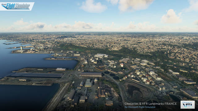 France VFR - Obstacles & VFR Landmarks (for MSFS)