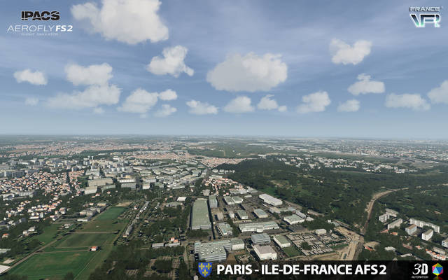 France VFR - Paris-Ile de France VFR (for Aerofly FS 2)