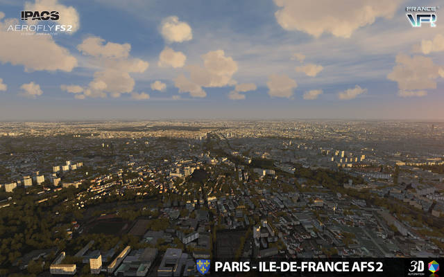 France VFR - Paris-Ile de France VFR (for Aerofly FS 2)