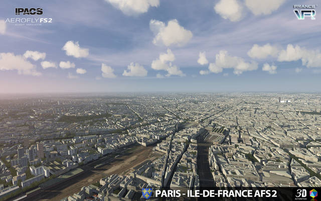 France VFR - Paris-Ile de France VFR (for Aerofly FS 2)