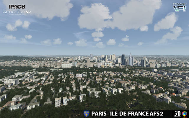 France VFR - Paris-Ile de France VFR (for Aerofly FS 2)