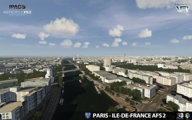 France VFR - Paris-Ile de France VFR (for Aerofly FS 2)