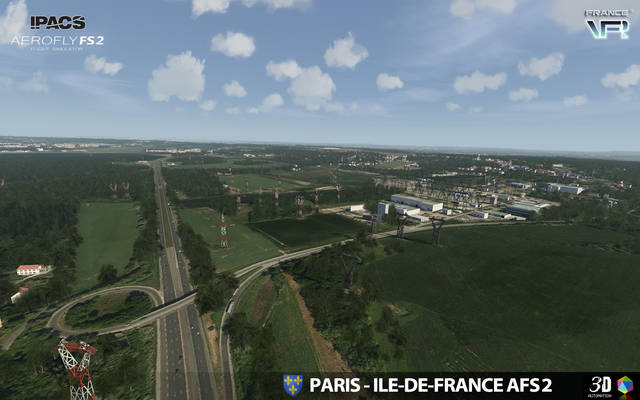 France VFR - Paris-Ile de France VFR (for Aerofly FS 2)