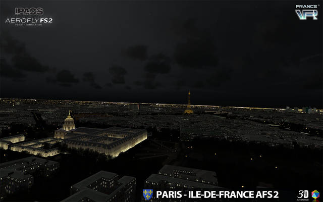 France VFR - Paris-Ile de France VFR (for Aerofly FS 2)
